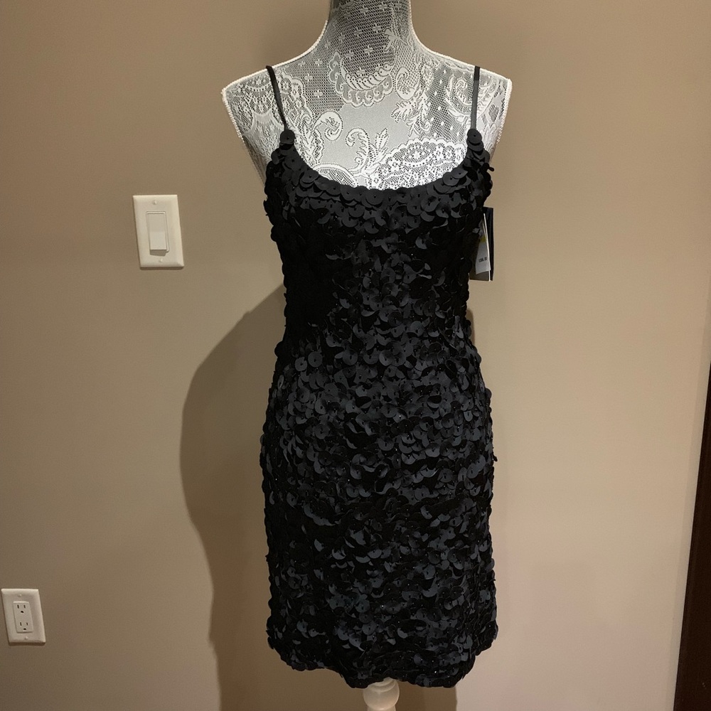 NWT Yoana Baraschi Black Cocktail Dress